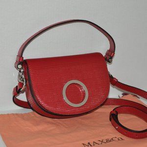 Max&Co Red Shoulder Bag